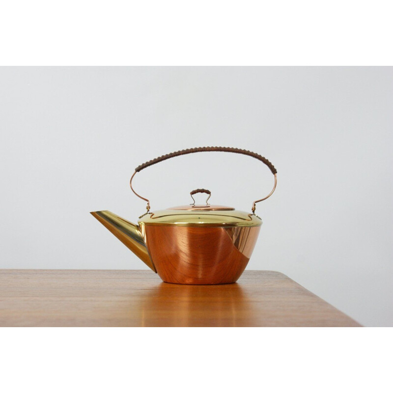 Mid-century copper teapot by Mussbach Metall, 1960s