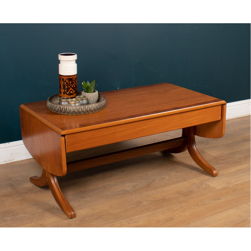 Vintage teak coffee table by Parker Knoll, 1960