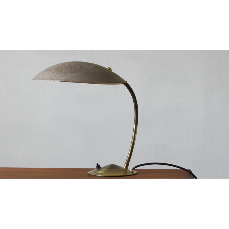 Lampe de table vintage par Leclaire & Schäfer, Allemagne 1950