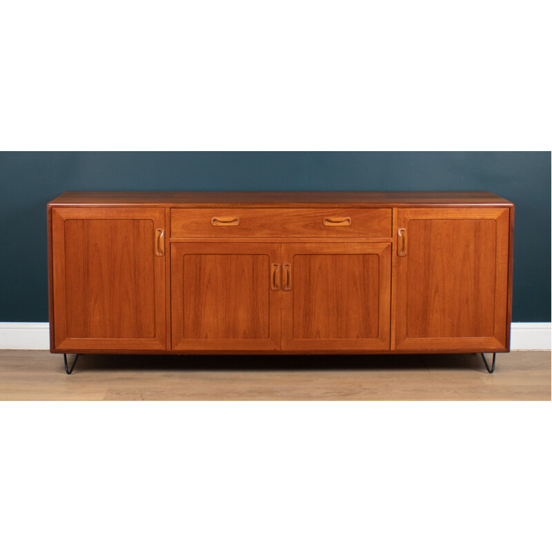 Vintage G Plan Fresco teakhouten dressoir van Victor Wilkins, 1960