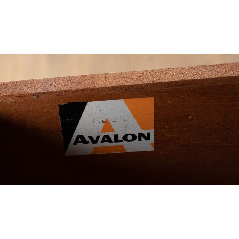 Vintage teak chest of drawers by Avalon, 1960s