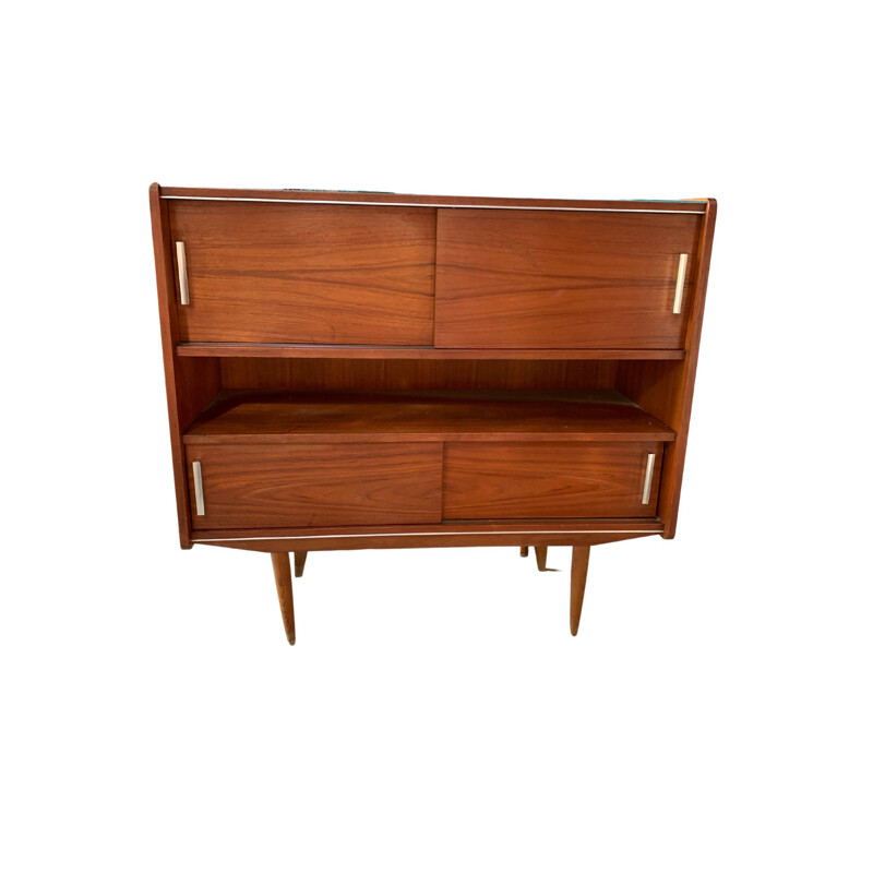 Vintage teakwood sideboard, Belgium 1962