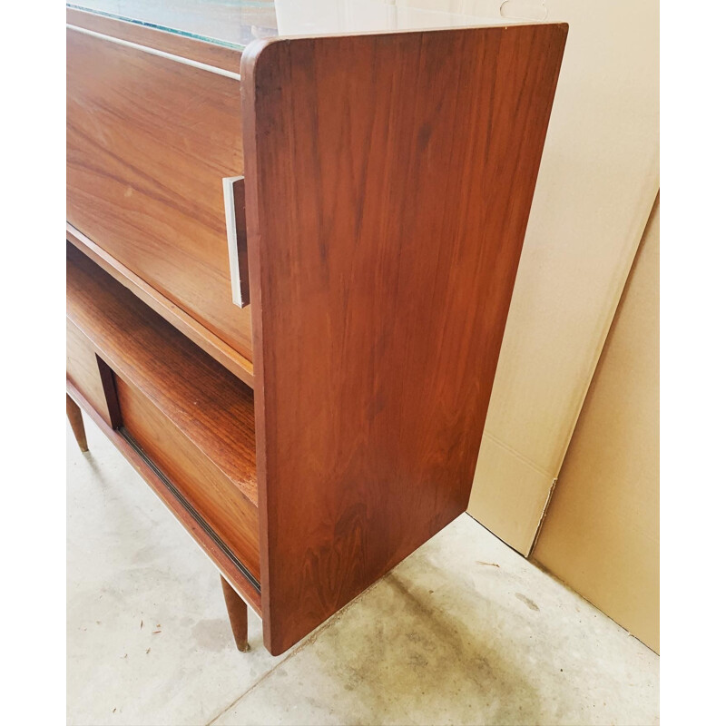 Credenza vintage in teak, Belgio 1962