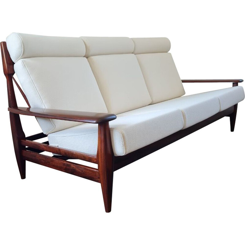 Vintage-Sofa aus Palisanderholz, 1960-1970