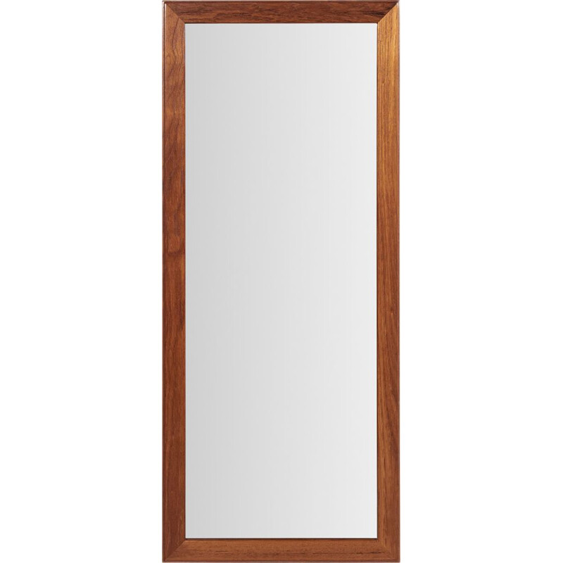 Vintage teak "365" mirror by Aksel Kjersgaard, Denmark 1960