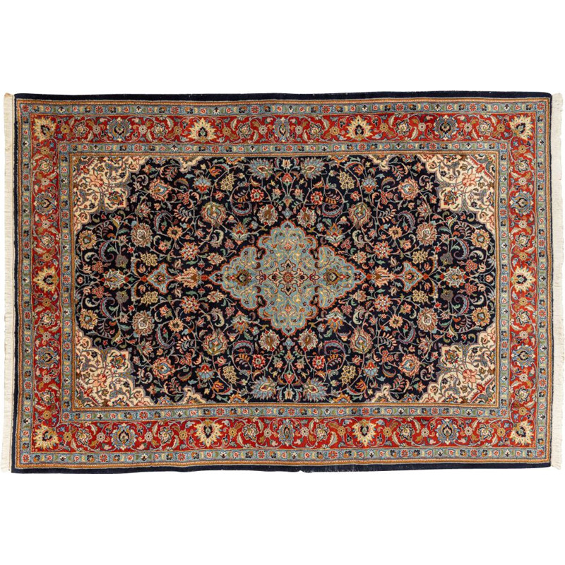 Vintage Sarough tapijt, Perzië 1960