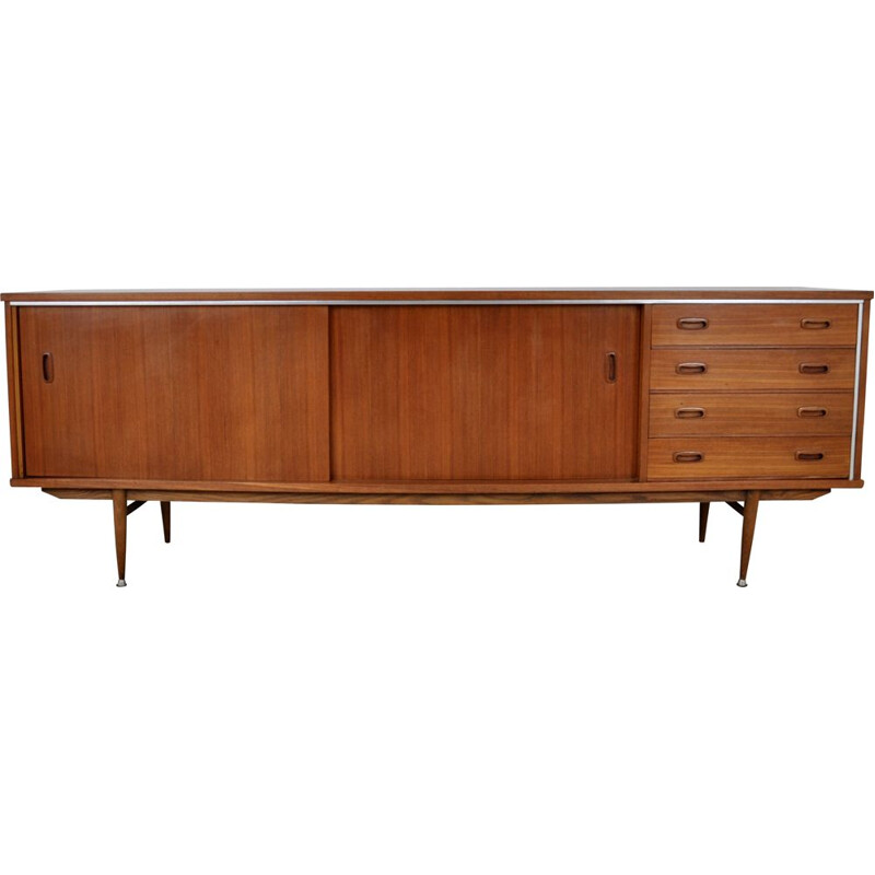 Credenza olandese vintage a 2 ante scorrevoli, 1960