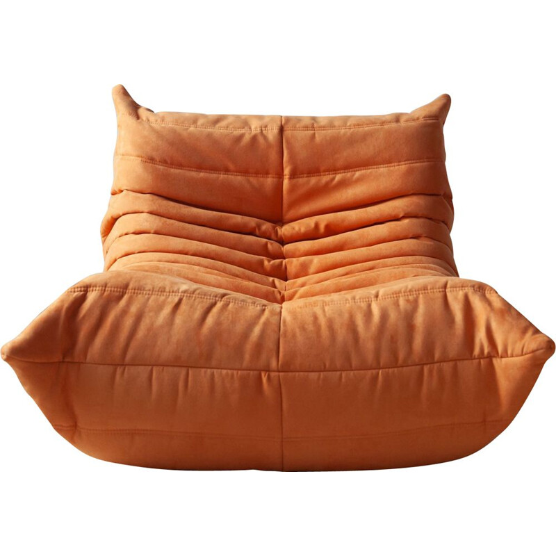 fauteuil vintage Togo - orange