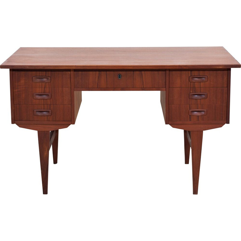 Vintage Danish teak desk, 1960