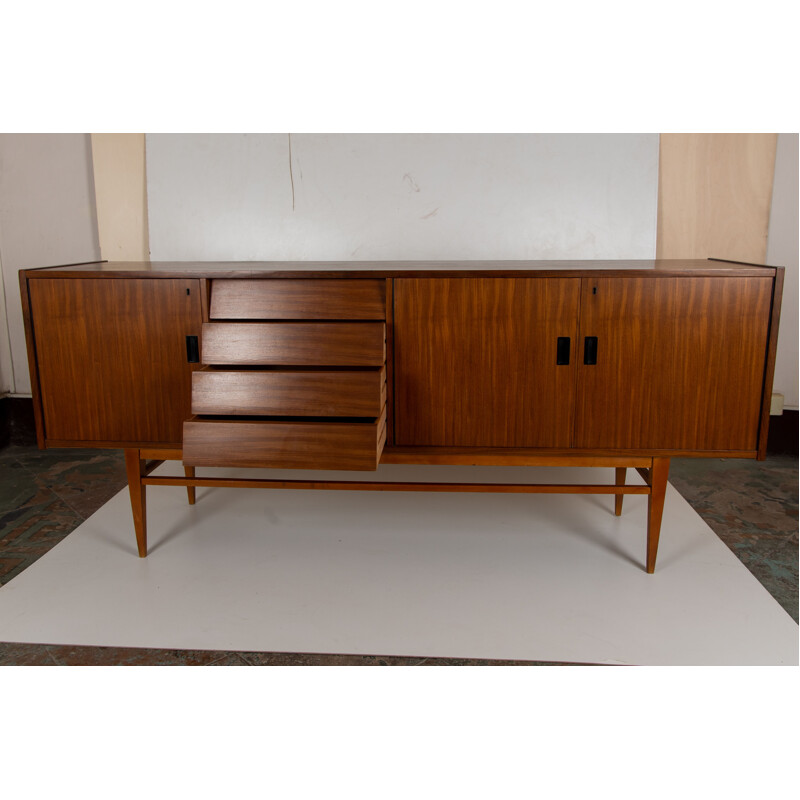 Credenza scandinava vintage in teak, 1960