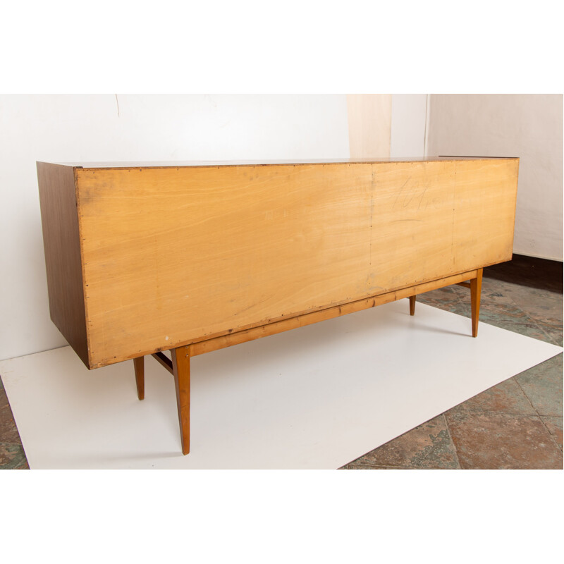 Scandinavisch vintage teak dressoir, 1960