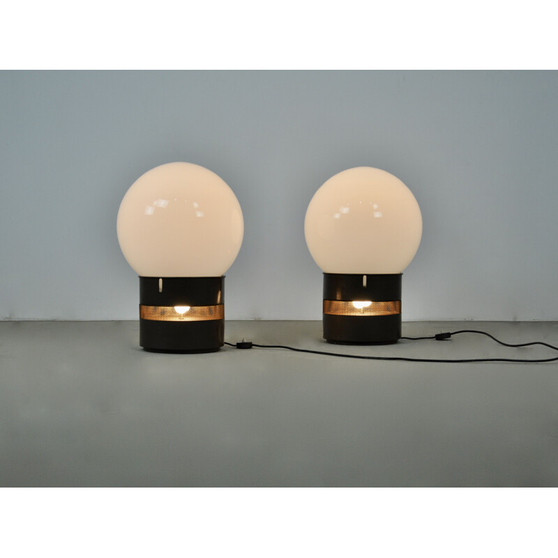 Pair of vintage Oracle table lamps by Gae Aulenti for Artemide, 1968