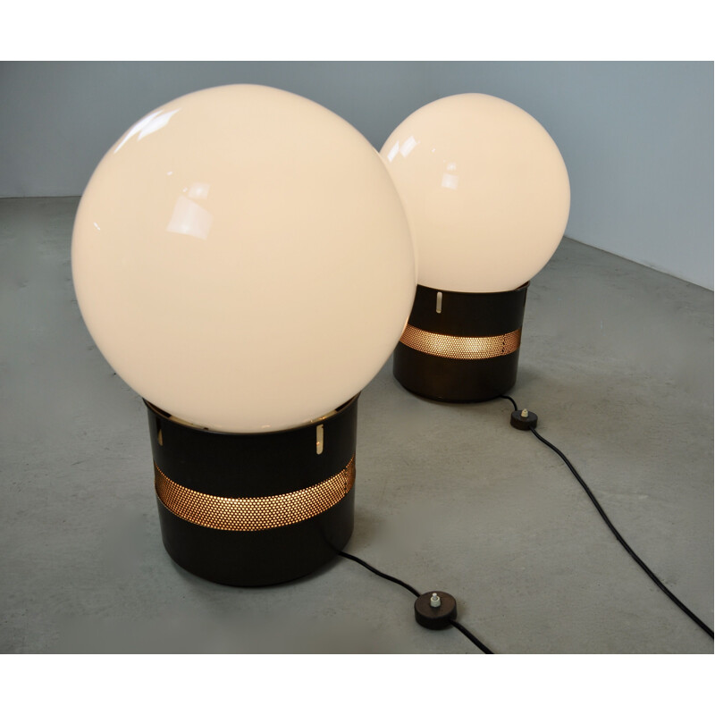 Pair of vintage Oracle table lamps by Gae Aulenti for Artemide, 1968