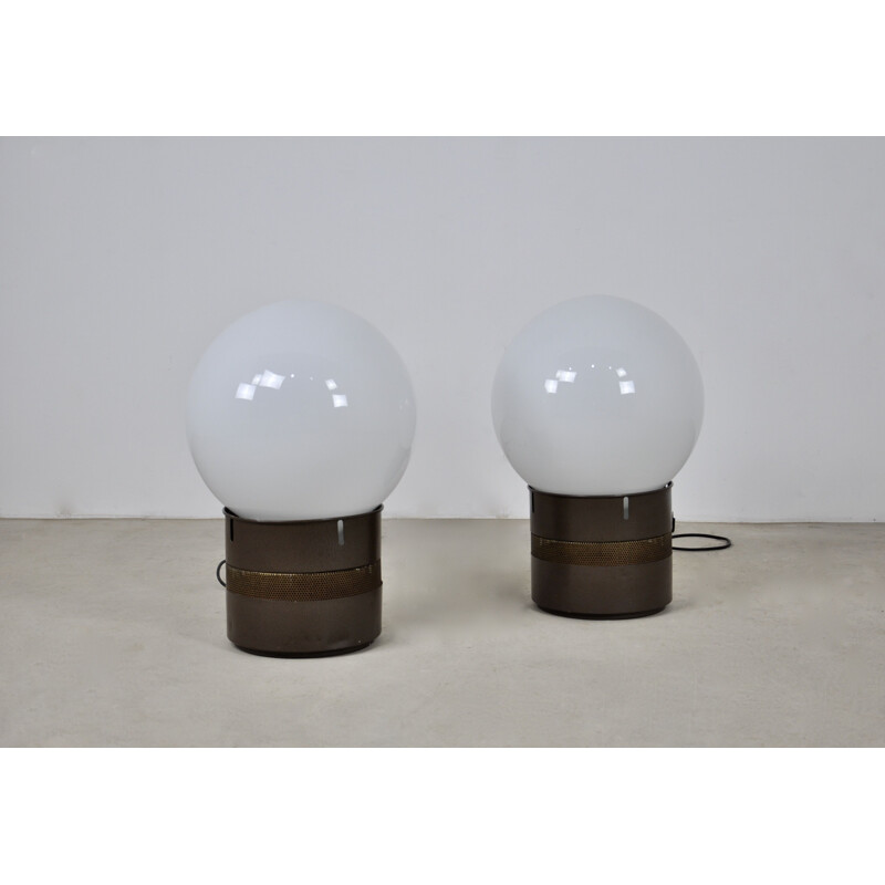 Pair of vintage Oracle table lamps by Gae Aulenti for Artemide, 1968