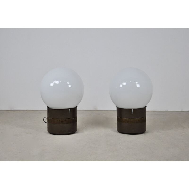 Pair of vintage Oracle table lamps by Gae Aulenti for Artemide, 1968