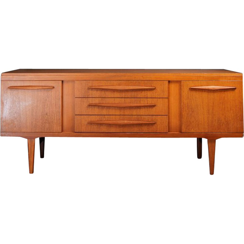 Mid century teak sideboard by Elliots of Newbury, 1960s