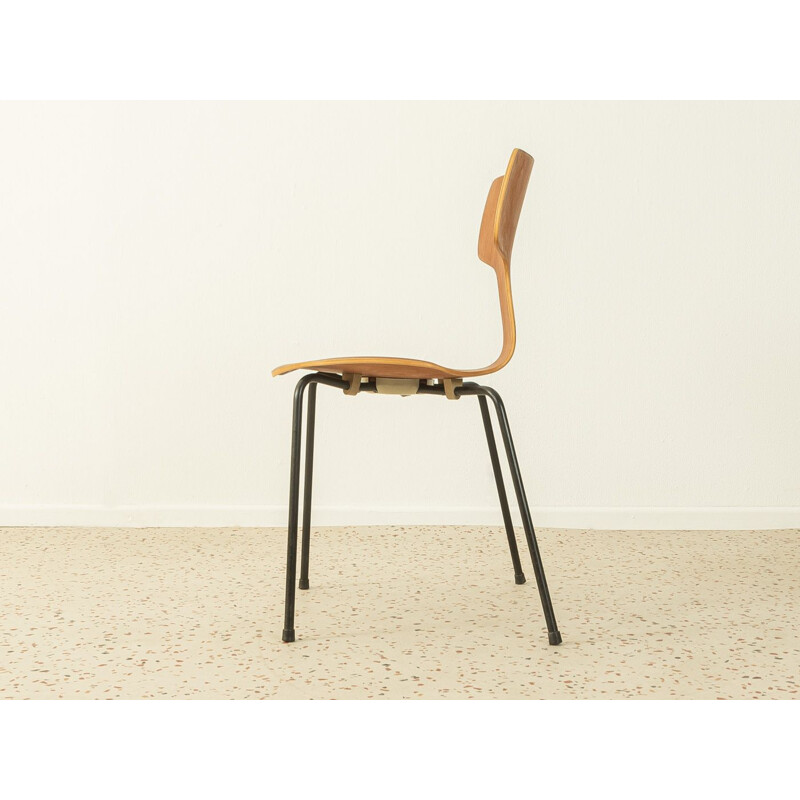 Chaise Hammer vintage modèle 3103 par Arne Jacobsen pour Fritz Hansen, 1960