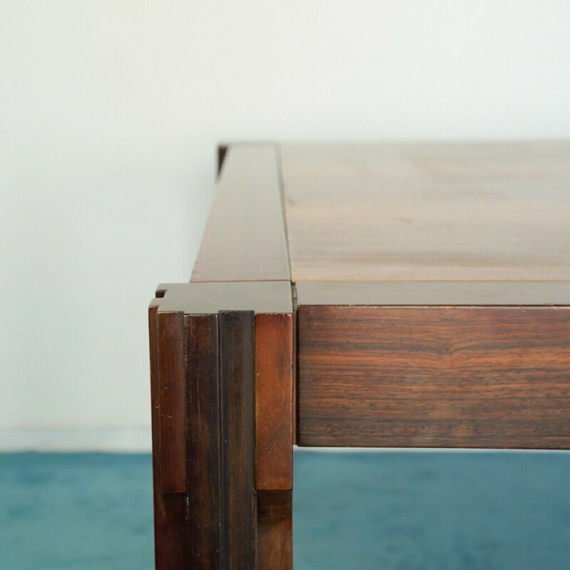 Mesa vintage de madera de Angelo Mangiarotti, 1960