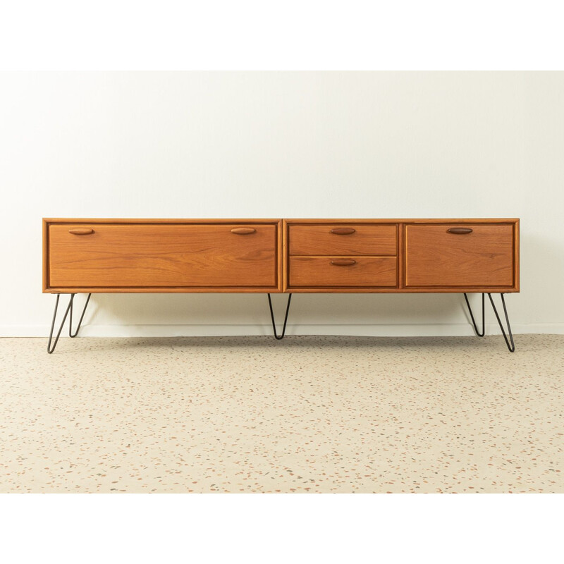 Vintage teak lowboard by Heinrich Riestenpatt, Germany 1960s