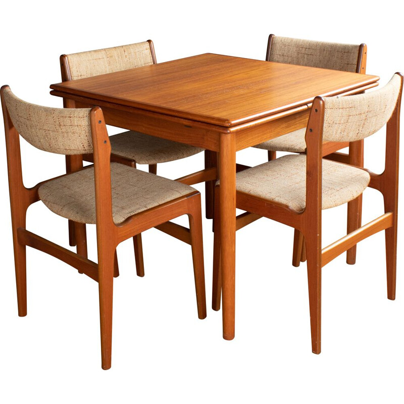 Vintage dining set by Am Ansager Mobler, Denmark 1960s