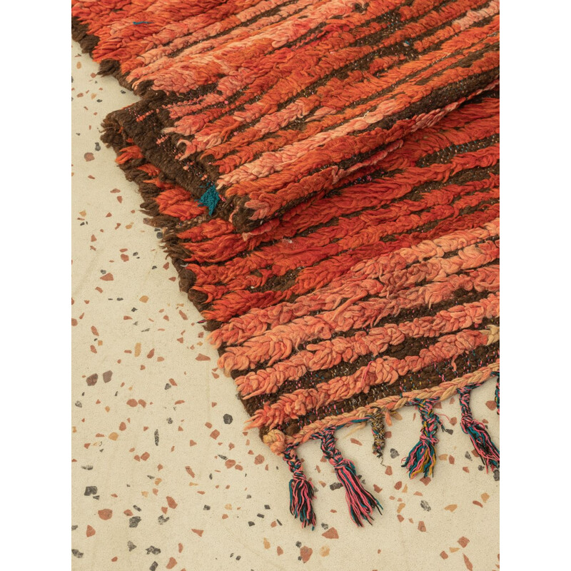 Rehamna alfombra bereber vintage de lana, Marruecos