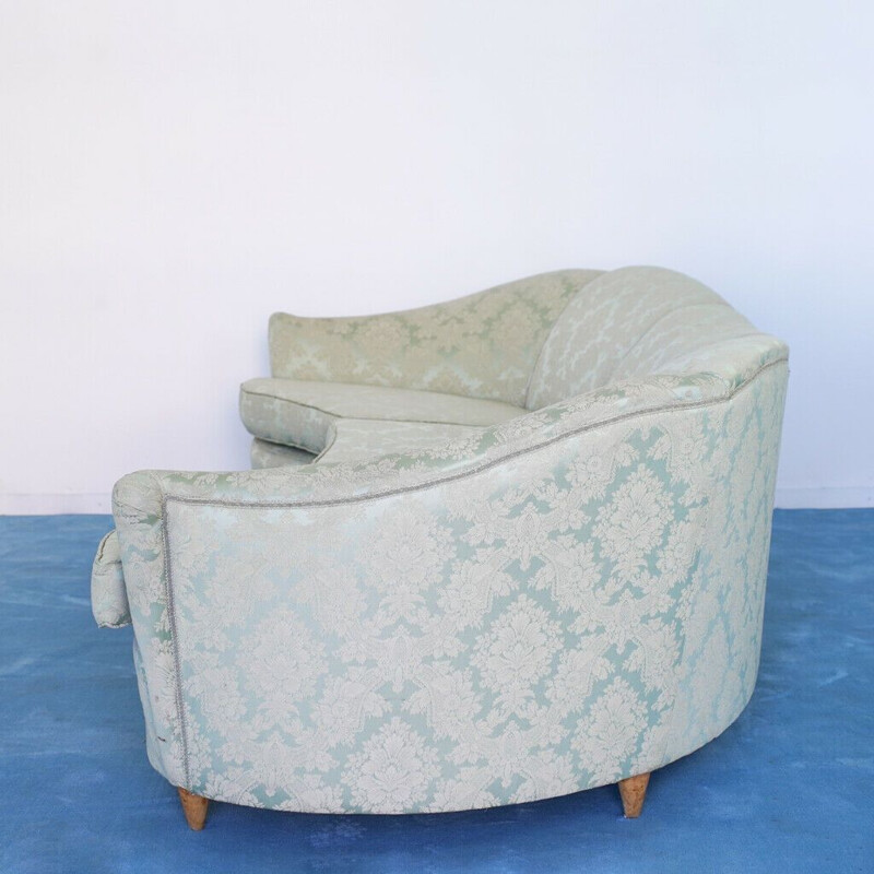 Vintage 3-seater sofa in fabric, 1950s