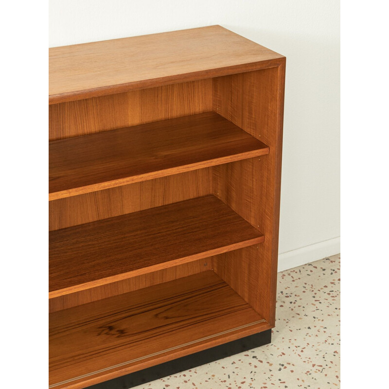 Credenza vintage in teak con anta scorrevole di Wk Möbel, Germania 1960