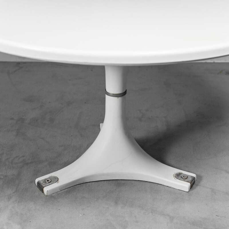 Vintage ronde tafel van Ignazio Gardella en Anna Castelli voor Kartell, 1960