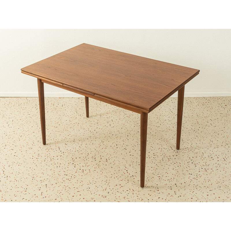 Vintage solid teak table by Max Böhme, Germany 1960