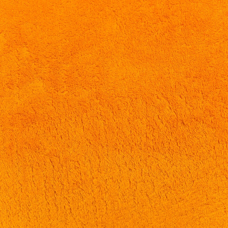 Fauteuil vintage en éponge orange par Alessandro Bini Italia, 1970
