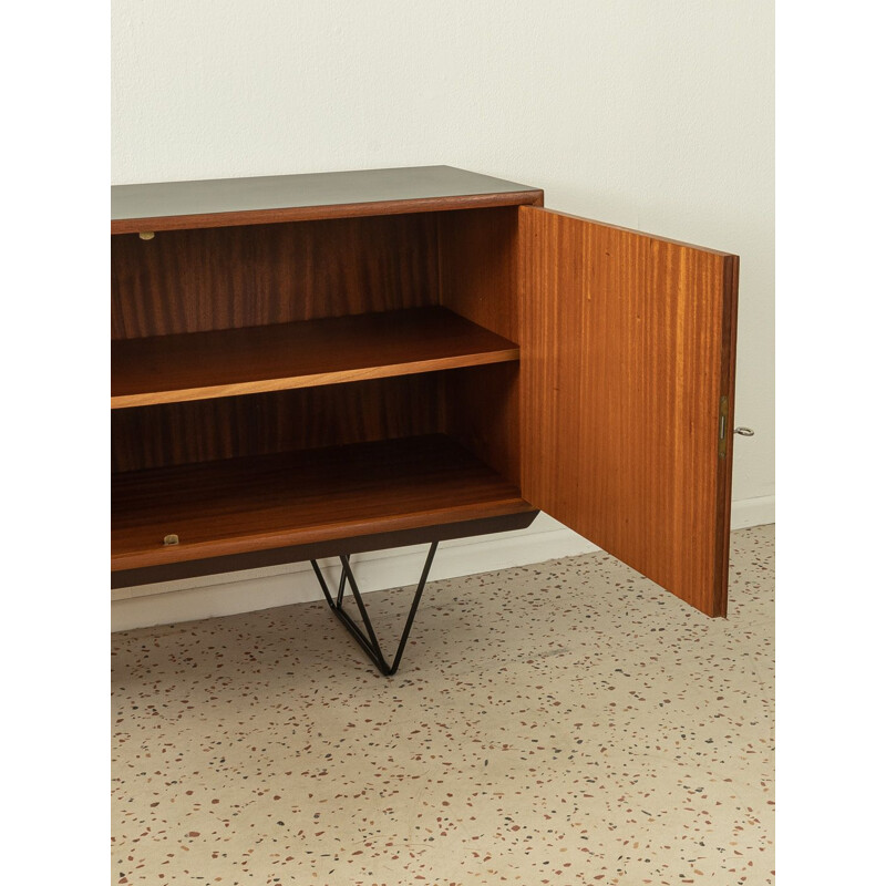 Vintage teak sideboard with two doors by Wk Möbel, Germany 1960