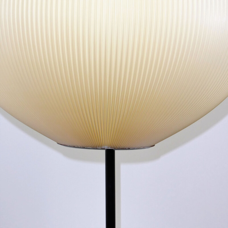 Mid century floor lamp in Rhodoïd and metal - 1950s