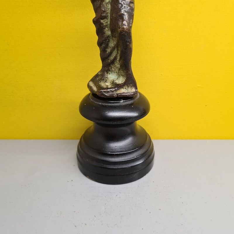 Estátua de Afrodite em bronze Vintage
