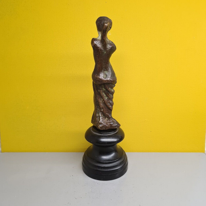 Statua vintage in bronzo di Afrodite