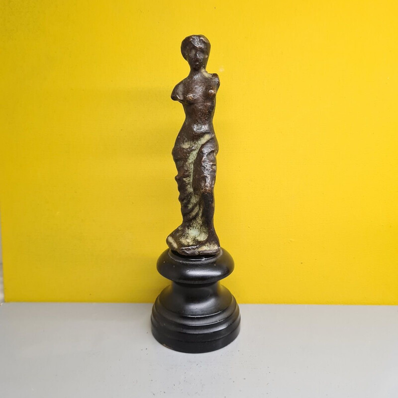 Vintage-Statue der Aphrodite aus Bronze