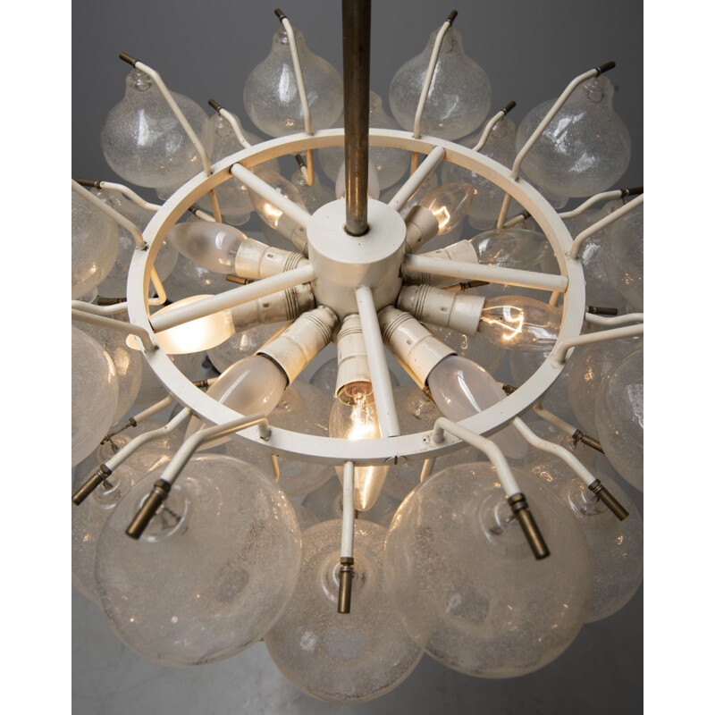 Vintage chandelier "Tulipan" by J.T. Kalmar, Austria 1960