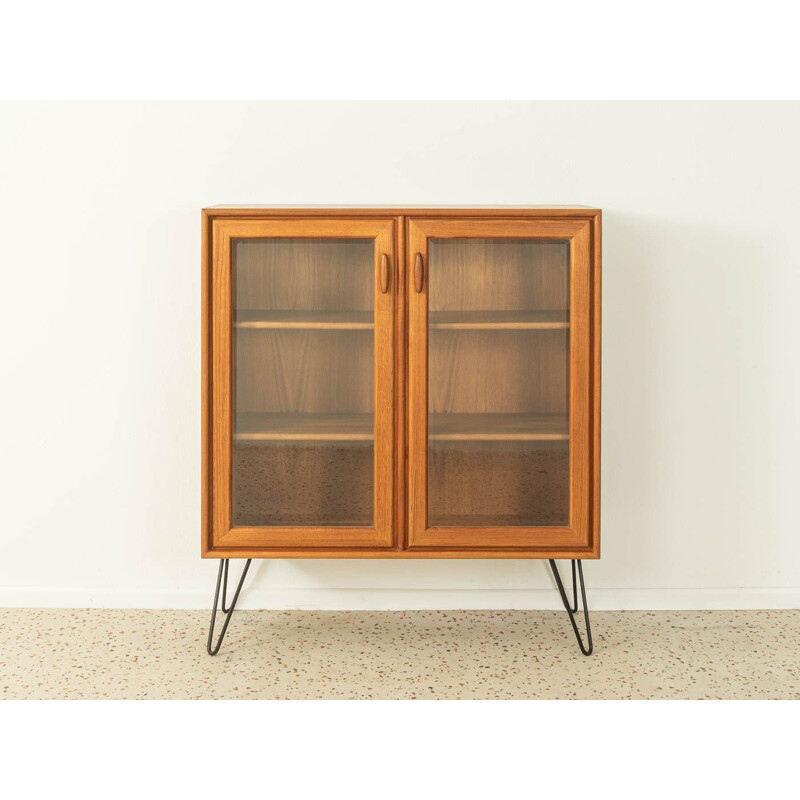 Vintage teak display cabinet by Heinrich Restenpatt, Germany 1960s