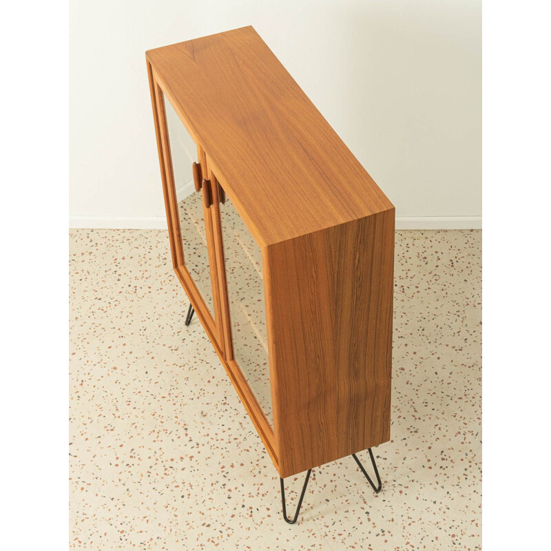 Vintage teak display cabinet by Heinrich Restenpatt, Germany 1960s