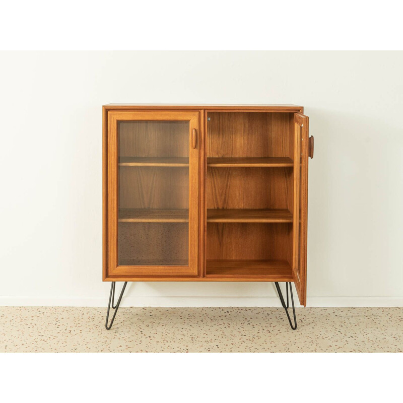 Vintage teak display cabinet by Heinrich Restenpatt, Germany 1960s