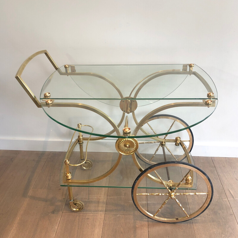 Vintage serving table from the Baguès House, France 1940