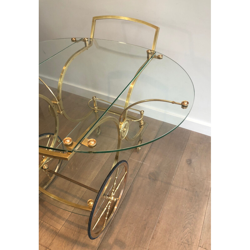 Vintage serving table from the Baguès House, France 1940