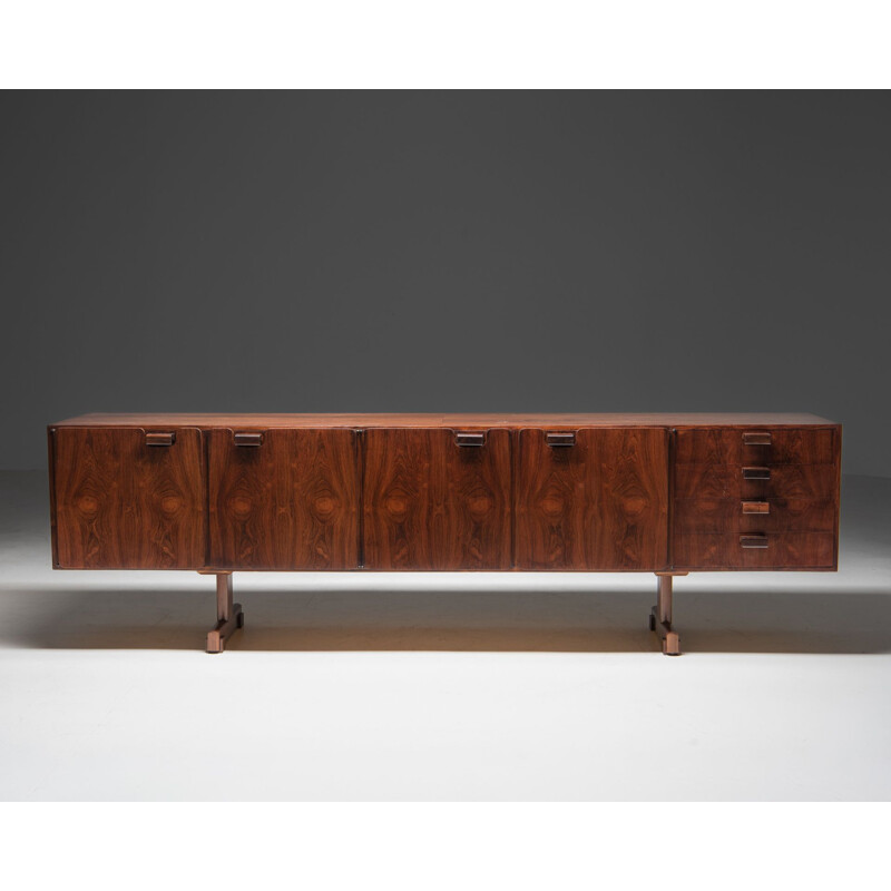 Vintage sideboard in jacaranda by Novo Rumo, Bresil 1960