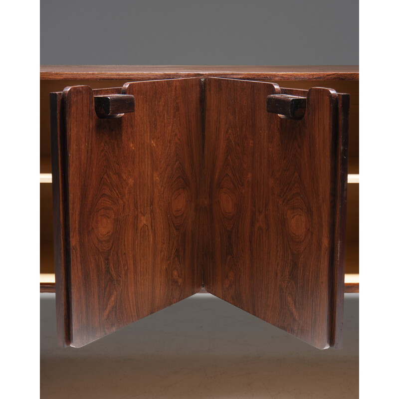 Vintage sideboard in jacaranda by Novo Rumo, Bresil 1960