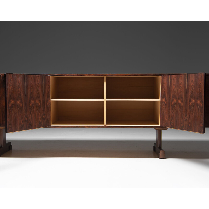 Vintage sideboard in jacaranda by Novo Rumo, Bresil 1960