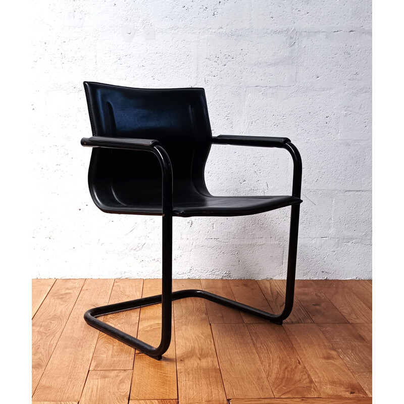 Vintage metal chair from Matteo Grassi