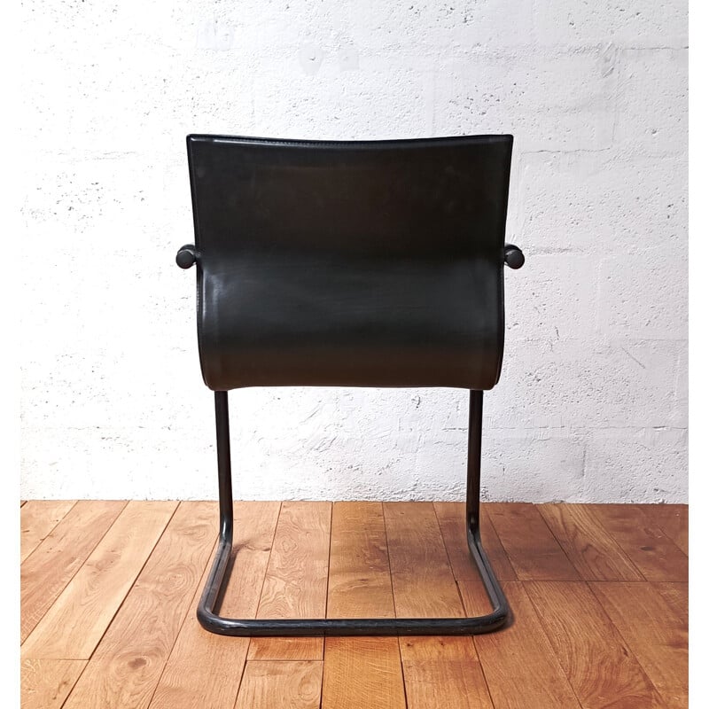 Chaise vintage en métal de la Matteo Grassi