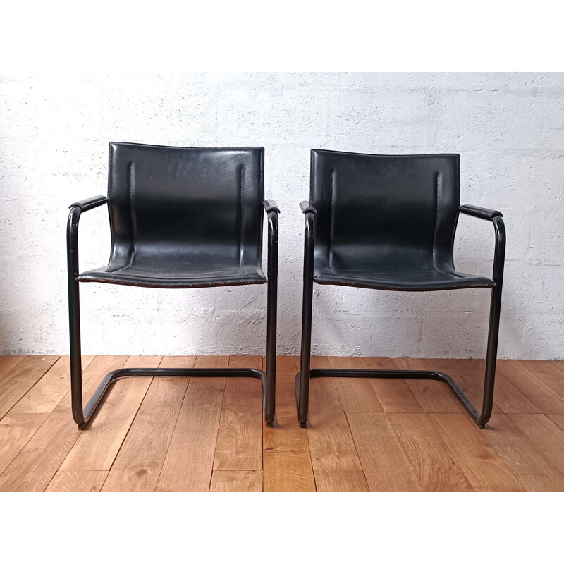 Vintage Stuhl aus Metall von der Matteo Grassi