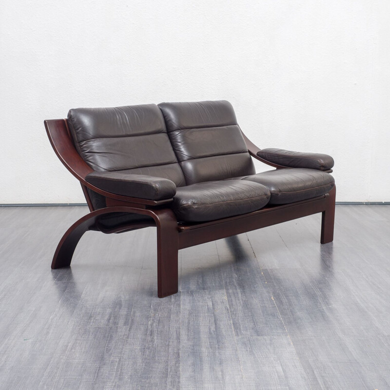 Canapé vintage en cuir, 1970
