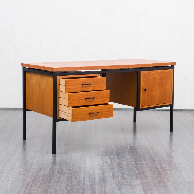 Vintage-Schreibtisch aus Teakholz, 1960