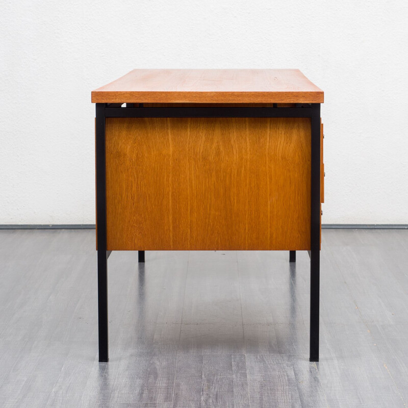 Vintage teak desk, 1960s